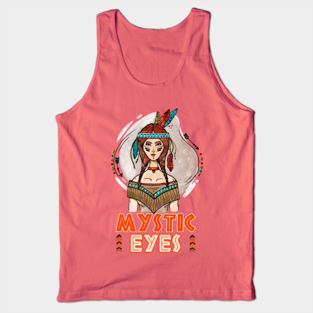 Mystic Eyes Tank Top by black8elise